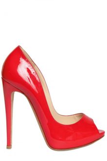 Alexandre Birman 120mm Patent Open Toe Pumps - Lyst
