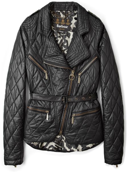 Barbour Black Hertfordshire Quilt Jacket in Black - Lyst