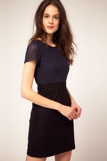 Boutique By Jaeger Slim Lace Shift Dress - Lyst