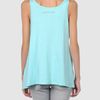 Calvin Klein Jeans Top in Blue (turquoise) - Lyst