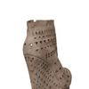 Camilla Skovgaard 150mm Lasered Suede & Metallic Wedges in Beige (sand) - Lyst