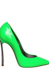 Casadei 120mm Patent Pointy Pumps