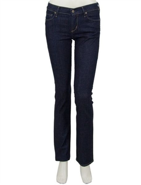 Citizens Of Humanity Elson Mid Rise Straight Leg in Blue - Lyst