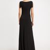 David Meister Matte Jersey Gown in Black - Lyst