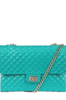 Designinverso Quilted Pvc Shoulder Bag - Lyst