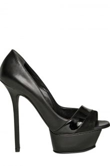 Diego Dolcini 130mm Leather & Patent Pumps - Lyst