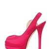 Fendi 140mm Viola Odorata Grosgrain Sandals in Purple (fuchsia) - Lyst
