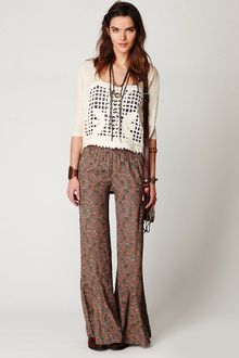 Free People Floral Print P/o Pant - Lyst