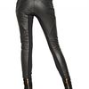 Gareth Pugh Lycra Insert Nappa Leggings in Black - Lyst