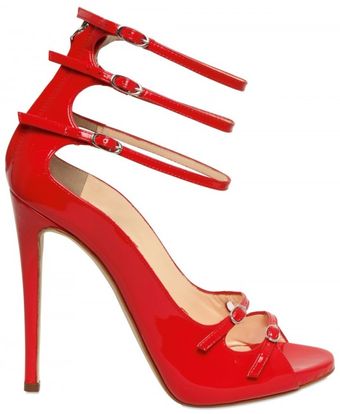 Giuseppe Zanotti 120mm Patent Strappy Sandals - Lyst