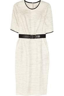 Jason Wu Belted Tweed Shift Dress - Lyst