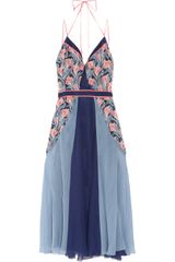 Jason Wu Floral-print Silk-chiffon Dress