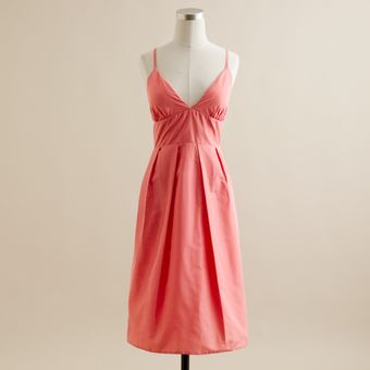J.Crew Adrienne Dress in Silk Taffeta - Lyst