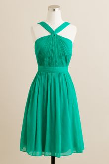 J.Crew Sinclair Dress in Silk Chiffon - Lyst