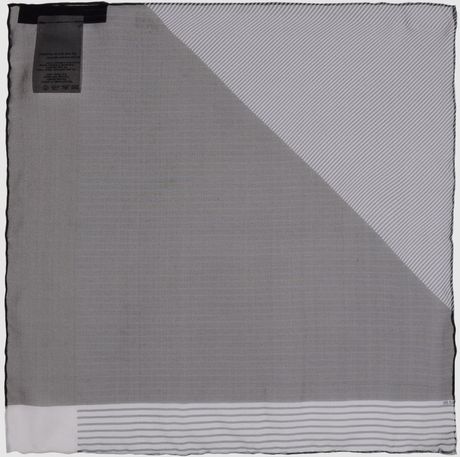 Jil Sander Square Scarves in Gray (blue) - Lyst