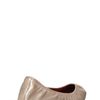 Lanvin Metallic Leather Ballerina Flats in Beige (silver) - Lyst