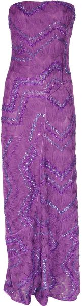 Missoni Heloise Sequined Crochet-Knit Gown - Lyst