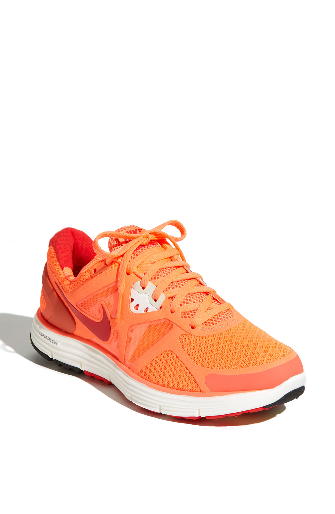 Nike Lunarglide+ 3 Running Shoe in Orange (bright mango/ action red) Lyst