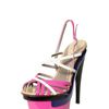 Versace 16omm Patent Sandals in Multicolor (multi) - Lyst