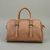Bottega Veneta Weaved Leather Tote in Brown - Lyst