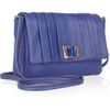 Anya Hindmarch Mini Gracie Leather Shoulder Bag in Blue (cobalt) - Lyst