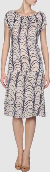 Siyu Short Dresses in Gray (grey) - Lyst