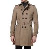 Burberry Prorsum Suede Trench Coat in Brown for Men - Lyst