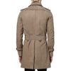 Burberry Prorsum Suede Trench Coat in Brown for Men - Lyst