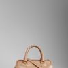 Burberry Medium Bridle Leather Bowling Bag in Brown (trench) - Lyst