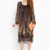Nasty Gal Deco Dust Dress in Black - Lyst