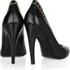 Proenza Schouler LizardEffect Leather Pumps in Black - Lyst