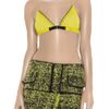 Proenza Schouler Silkchiffon Triangle Bra in Yellow - Lyst