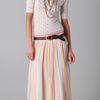 Torn By Ronny Kobo Gracie Henley Tee in White (ivory) - Lyst