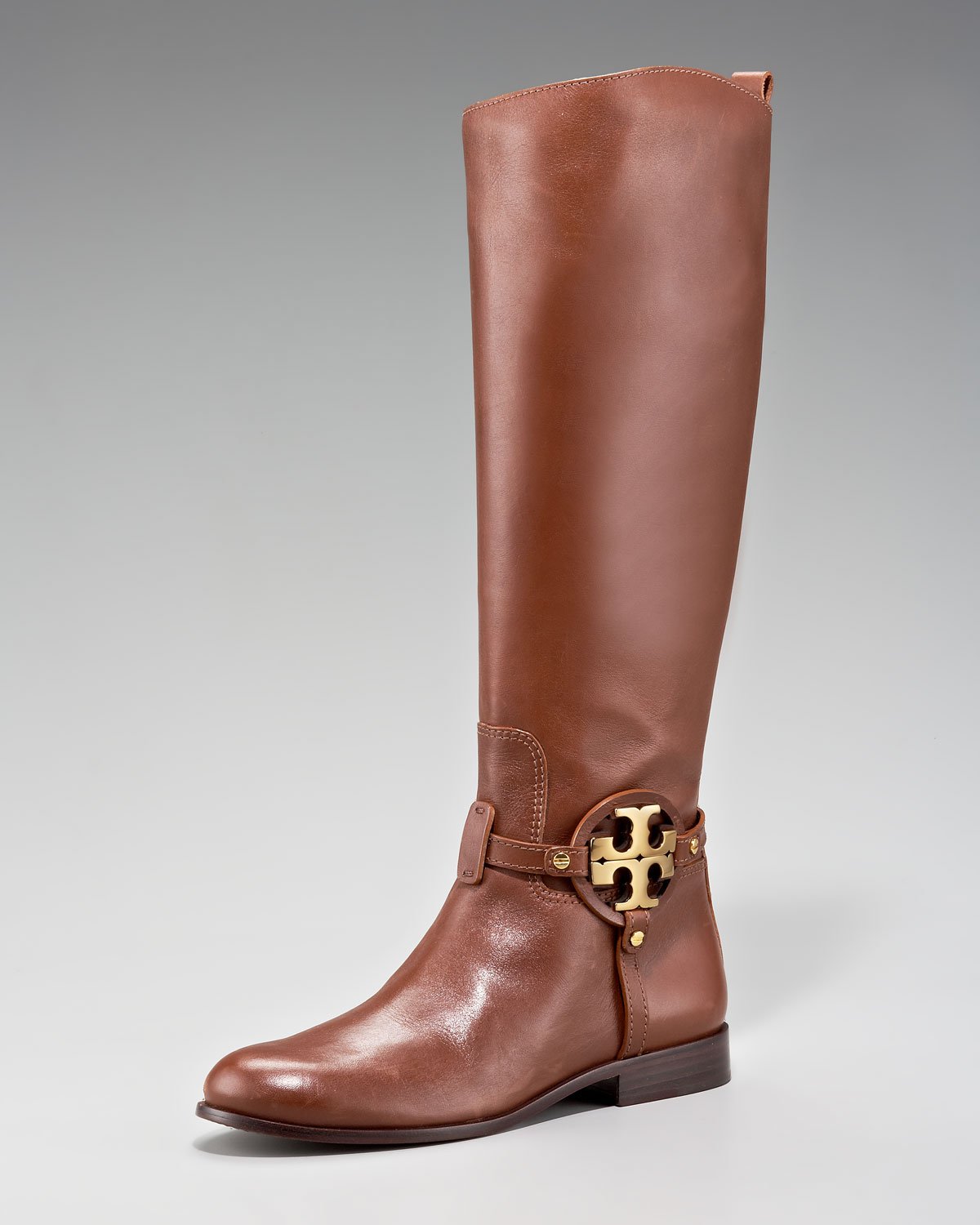 Tory Burch Aaden Riding Boot in Brown (black) | Lyst