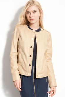 Tory Burch Alexander Military Leather Jacket - Lyst