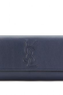 Yves Saint Laurent Belle De Jour Leather Clutch - Lyst