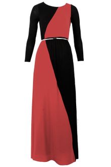 Alice + Olivia Hloe Colorblock Maxi Dress - Lyst