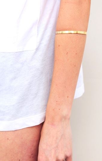 Jen's Pirate Booty Flat Solid Bangle - Lyst