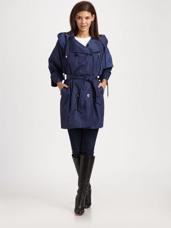  Flore Hooded Peacoat 