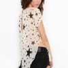 Nasty Gal Starstruck Blouse in White (black) - Lyst