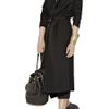 Rick Owens Belted Woolblend Coat in Black - Lyst
