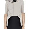 Rick Owens Cotton and Silkblend Jacket in Gray - Lyst