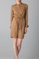 3.1 Phillip Lim Knee Length Romper with Drawstring Waist