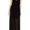 Alice + Olivia Silkcrepe Dress in Black - Lyst