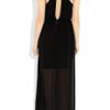 Alice + Olivia Silkcrepe Dress in Black - Lyst