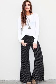 Blu Moon Bell Bottom Pant - Lyst