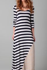 Ella Moss Chelsea Striped Maxi Dress