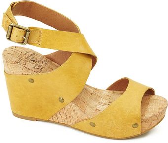 Lucky Brand Moran Wedge Sandals - Lyst