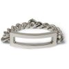 Maison Martin Margiela Brass Id Bracelet in Silver for Men - Lyst