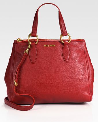  Vitello Caribou Top Handle Bag 
